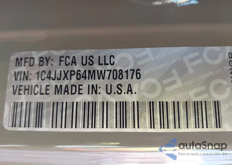 2021 Jeep Wrangler 4Xe Unlimited Sahara 4X4 from USA, damaged, VIN 1C4JJXP64MW708176
